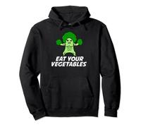 Coma tus verduras Brócoli orgánico vegano I Love Veggies Sudadera con Capucha