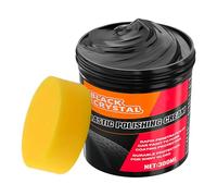 COMACIÓN DE CARRO DE CAR CERA - 300 G De Esmalte Limpiador Para Vehículos | Suministros De Detalles Protectores Para Faros De Pintura Espejos De Metal | Recubrimiento De Cera Exterior Interior Para Re