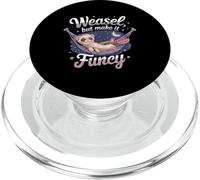 Comadreja pero hazlo elegante hurón relajante PopSockets PopGrip para MagSafe