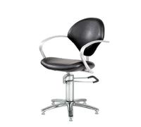 Comair 3070024 Paris a silla de peluquería profesional con bomba hidráulica, bloqueable, color negro
