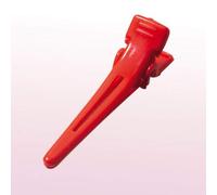Comair 3150120 Clipse Platik - Clips (100 unidades, 45 mm), color rojo