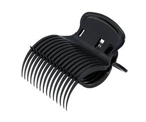 Comair 7000268 Hot Curler - Clips de plástico (20 unidades), color negro