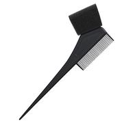 Comair 7001245 - Brocha para colorear (con almohadilla de espuma y peine), color negro