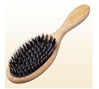 Comair Bamboo-Line Cepillo Secador de Pelo Con Cerdas de Jabalí Ovalado Pequeño