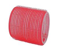 Comair Jumbo - Rulos (70 mm, 6 unidades), color rojo