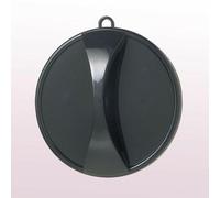 Comair Kabinett-Handspiegel "Ejecutivo" Con Ojal, 29CM Negro