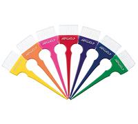 Comair Rainbow - Juego de pinceles para colorear (7 unidades), multicolor