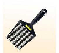 Comair Straight Cut Peine Especial Negro Con Nivel