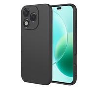 COMAKU Funda Compatible con Honor 400 Lite, Carcasa de Silicona Suave, Tacto Sedoso, Protección de Cámara, con Forro de Terciopelo a Prueba de Golpes Case - Negro