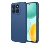 COMAKU Funda Compatible con Honor 400 Smart, Carcasa de Silicona Suave, Tacto Sedoso, Protección de Cámara, con Forro de Terciopelo a Prueba de Golpes Case - Azul
