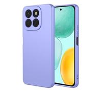 COMAKU Funda Compatible con Honor 400 Smart, Carcasa de Silicona Suave, Tacto Sedoso, Protección de Cámara, con Forro de Terciopelo a Prueba de Golpes Case - Morado