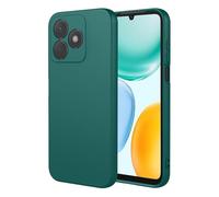 COMAKU Funda Compatible con Honor 600 Lite, Carcasa de Silicona Suave, Tacto Sedoso, Protección de Cámara, con Forro de Terciopelo a Prueba de Golpes Case - Verde
