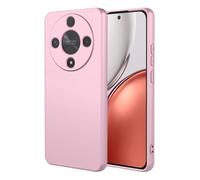 COMAKU Funda Compatible con Honor Magic 8 Lite/Honor X9d 5G, Carcasa de Silicona Suave, Tacto Sedoso, Protección de Cámara, con Forro de Terciopelo a Prueba de Golpes Case - Rosa