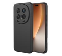 COMAKU Funda Compatible con Honor Magic8 Pro, Carcasa de Silicona Suave, Tacto Sedoso, Protección de Cámara, con Forro de Terciopelo a Prueba de Golpes Case - Negro