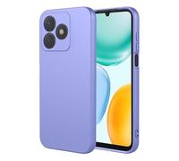 COMAKU Funda Compatible con Honor X5C Plus, Carcasa de Silicona Suave, Tacto Sedoso, Protección de Cámara, con Forro de Terciopelo a Prueba de Golpes Case - Morado