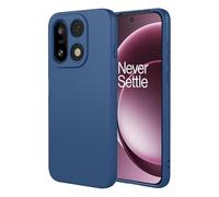 COMAKU Funda Compatible con OnePlus 15, Carcasa de Silicona Suave, Tacto Sedoso, Protección de Cámara, con Forro de Terciopelo a Prueba de Golpes Case - Azul