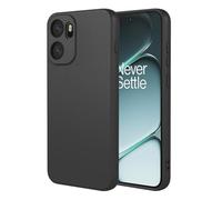 COMAKU Funda Compatible con OnePlus 15R, Carcasa de Silicona Suave, Tacto Sedoso, Protección de Cámara, con Forro de Terciopelo a Prueba de Golpes Case - Negro