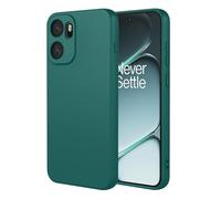 COMAKU Funda Compatible con OnePlus 15R, Carcasa de Silicona Suave, Tacto Sedoso, Protección de Cámara, con Forro de Terciopelo a Prueba de Golpes Case - Verde