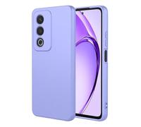 COMAKU Funda Compatible con OPPO A80 5G, Carcasa de Silicona Suave, Tacto Sedoso, Protección de Cámara, con Forro de Terciopelo a Prueba de Golpes Case - Morado