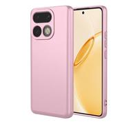 COMAKU Funda Compatible con Realme 16T, Carcasa de Silicona Suave, Tacto Sedoso, Protección de Cámara, con Forro de Terciopelo a Prueba de Golpes Case - Rosa