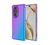 COMAKU Funda Honor 200 Pro - Carcasa Ultraligera y Delgada de TPU con Protección a Prueba de Golpes, Elegante Diseño Transparente Degradado para Honor 200 Pro - Azul Morado