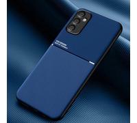 COMAKU Funda para Samsung Galaxy A05s, Ultrafino Textura Antideslizante PU + TPU Silicona Fundas Carcasa - Azul