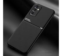 COMAKU Funda para Samsung Galaxy A36 5G, Ultrafino Textura Antideslizante PU + TPU Silicona Fundas Carcasa - Negro
