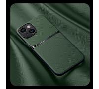 COMAKU Funda para Samsung Galaxy S26 5G, Premium Ultrafino Textura Antideslizante PU + TPU Silicona Fundas Carcasa - Verde