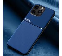COMAKU Funda para Samsung Galaxy S26 5G, Ultrafino Textura Antideslizante PU + TPU Silicona Fundas Carcasa - Azul