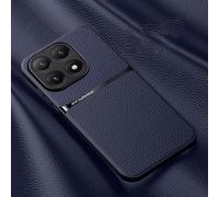 COMAKU Funda para Xiaomi 15T, Premium Ultrafino Textura Antideslizante PU + TPU Silicona Fundas Carcasa - Azul Oscuro