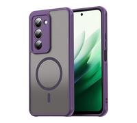 COMAKU Funda para Xiaomi Redmi 15 4G/5G, [Protección Lente Cámara] [Protección Militar] PC + TPU Silicona Magnética Translúcida Mate Trasera Fundas Carcasa, Púrpura