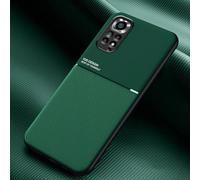 COMAKU Funda para Xiaomi Redmi Note 12 Pro 4G, Ultrafino Textura Antideslizante PU + TPU Silicona Fundas Carcasa - Verde