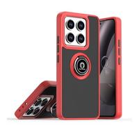COMAKU Funda para Xiaomi Redmi Note 14 Pro 5G/Poco X7 5G, Anti-Scratch Carcasa con 360 Soporte Hard PC y Silicona TPU Bumper Antigolpes Case para Xiaomi Redmi Note 14 Pro 5G - Rojo