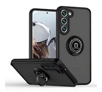 COMAKU Funda para ZTE Blade V40 Vita, Anti-Scratch Carcasa con 360 Soporte Hard PC y Silicona TPU Bumper Antigolpes Case para ZTE Blade V40 Vita - Negro