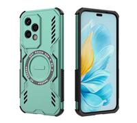 COMAKU Funda Ultra Armor para Honor 200 Lite 5G, Carcasa Antigolpes TPU+PC, [Disipación Rápida de Calor] [Imán Fuerte] - Verde