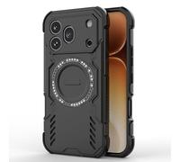 COMAKU Funda Ultra Armor para Honor 600 5G / 600 Pro 5G, Carcasa Antigolpes TPU+PC, [Disipación Rápida de Calor] [Imán Fuerte] - Negro