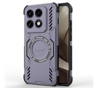 COMAKU Funda Ultra Armor para Motorola Edge 70 Pro, Carcasa Antigolpes TPU+PC, [Disipación Rápida de Calor] [Imán Fuerte] - Morado