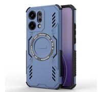 COMAKU Funda Ultra Armor para OPPO Reno 14 5G, Carcasa Antigolpes TPU+PC, [Disipación Rápida de Calor] [Imán Fuerte] - Azul