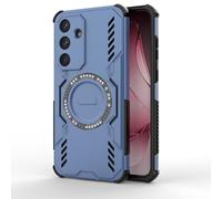 COMAKU Funda Ultra Armor para Samsung Galaxy S25 FE, Carcasa Antigolpes TPU+PC, [Disipación Rápida de Calor] [Imán Fuerte] - Azul
