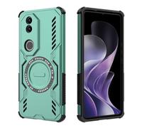 COMAKU Funda Ultra Armor para Vivo V50 5G, Carcasa Antigolpes TPU+PC, [Disipación Rápida de Calor] [Imán Fuerte] - Verde