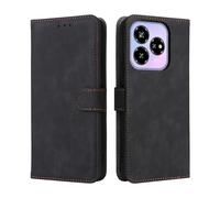 COMAKU Funda ZTE Blade V60 Design, Flip Carcasa con Bloqueo de RFID, Magnetic Cerrado, Teléfono móvil a Prueba de Golpes Carcasa -Negro