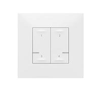 Comando de 4 escenarios inalambricoLegrand 741802serie Valena Next with Netatmo color Blanco