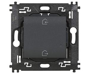 Comando general entrar/salirinalambrico Bticino L4570CWserie Livinglight with Netatmo color Antracita