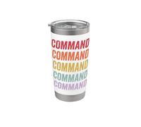 Comando Vaso térmico de acero inoxidable de doble pared