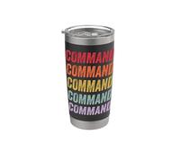 Comando Vaso térmico de acero inoxidable de doble pared
