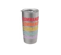 Comando Vaso térmico de acero inoxidable de doble pared