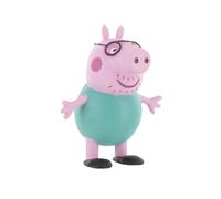 Comansi- Peppa Daddy Pig Mini Figura, Multicolor, 6.5 cm (Y99682)