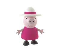 Comansi- Peppa Grandma Pig Mini Figura, Multicolor, 7 cm (Y90152)