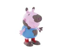 Comansi- Peppa Pig: Mud George Mini Figura, Multicolor, 5.5 cm (Y99688)