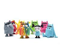 El Farbenmonster Set Figuras (8 Figuras) Nuna Liebe Descansa Amigos